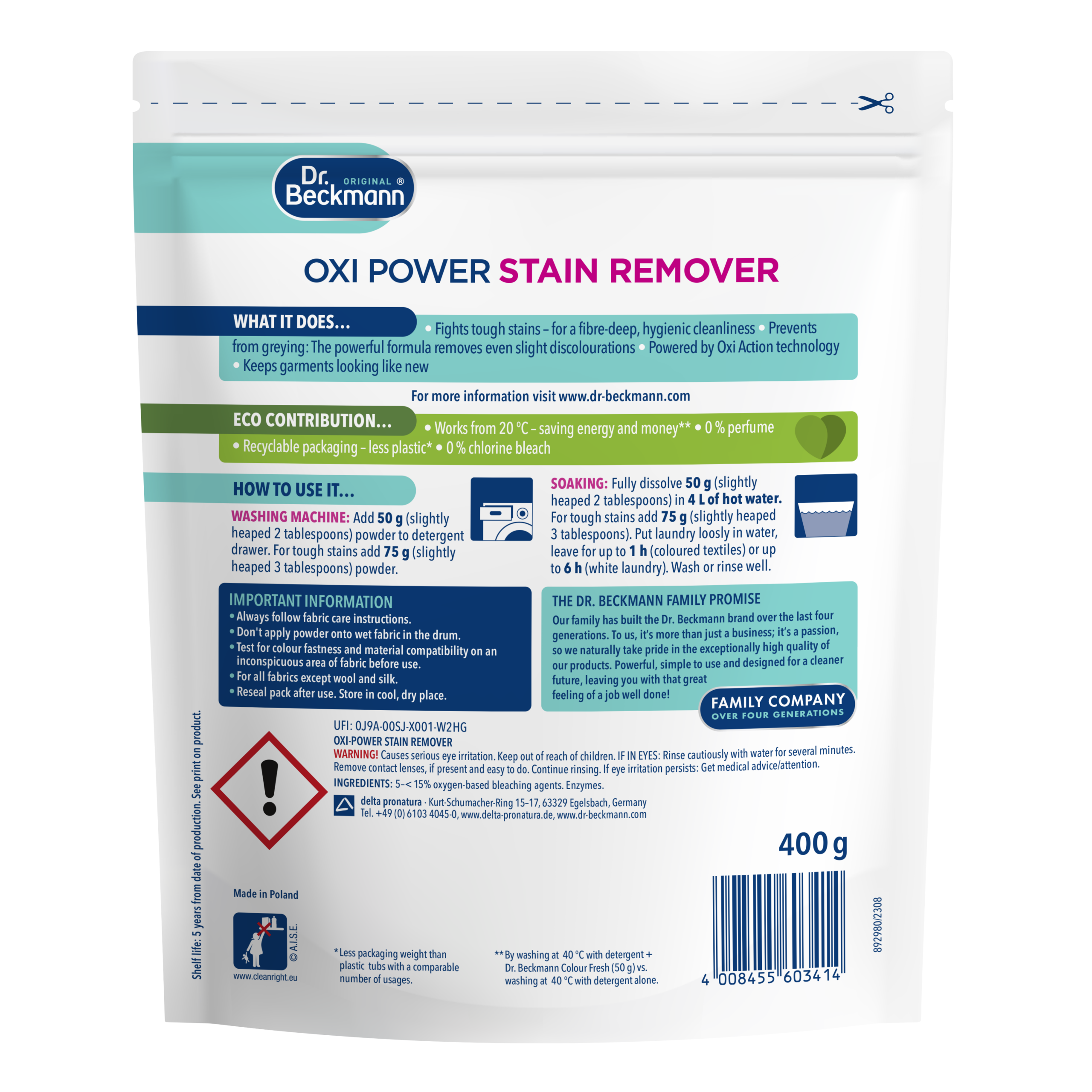 Plekieemalduspulber Oxi-Power - Image 2