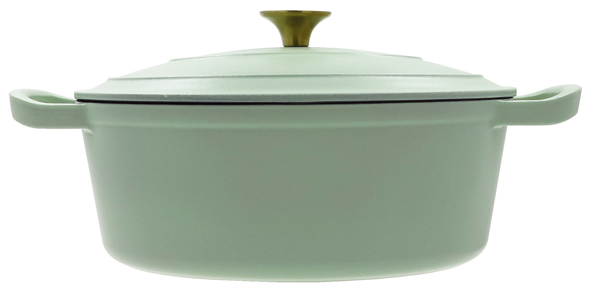 Malmpott ovaalne 3,2L/ 27x21,3cm, mündiroheline - Image 5